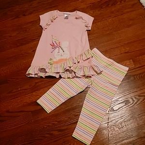 Girls 2-Piece Bunny Outfit